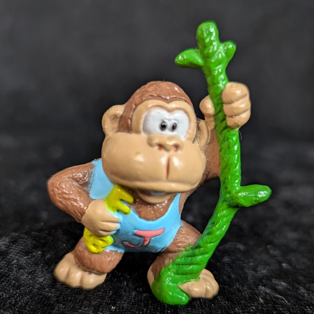 HTF Vintage Donkey Kong Jr. Figure 1982 Coleco Rare Nintendo Figure